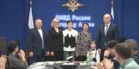 В анапском отделе МВД наградили победителей конкурса «Щит и меч» - ТРК Анапа Регион